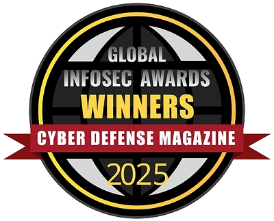 Global InfoSec Awards Winners 2025 badge, Cyber Defense Magazine